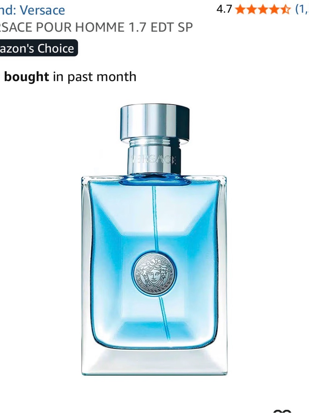 Versace Pour Homme Cologne - Picture 2 of 4